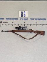 1/12 Scale WWII German Kar-98 Sniper Rifle with Scope and Sling