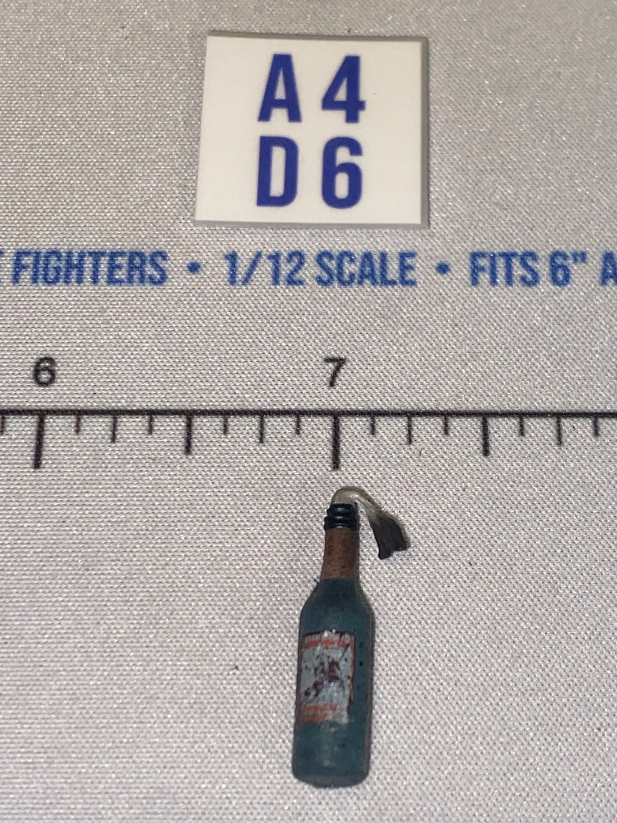 1/12 Scale WWII Russian Molotov Cocktail Bottle