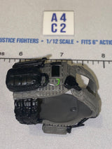 1/12 Scale Modern Era Grey Tactical Plate Carrier Vest with Ammunition Pouches and Grenade - Valaverse