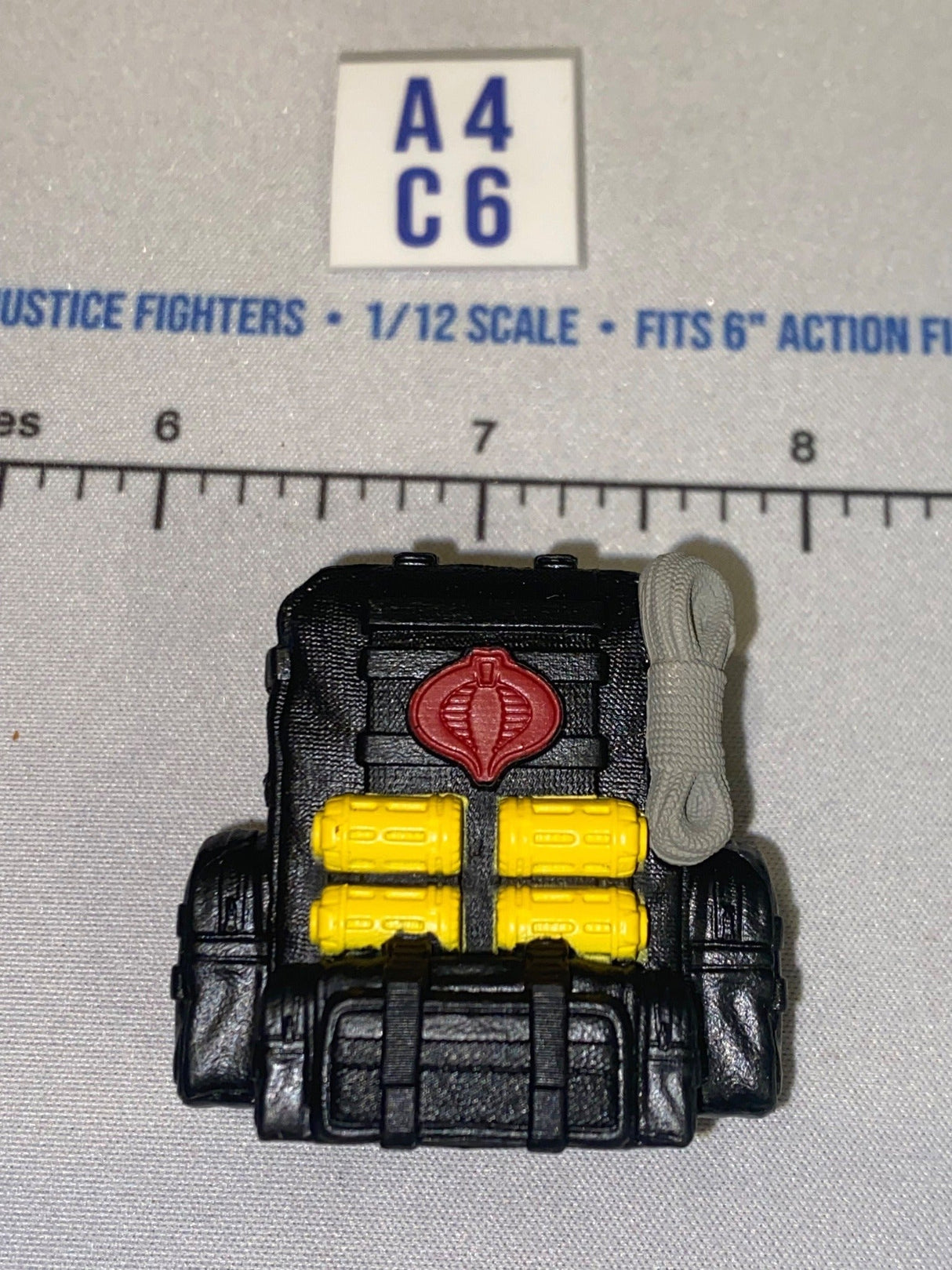 1/12 Scale Modern Era Cobra Tactical Backpack - GI Joe Classified