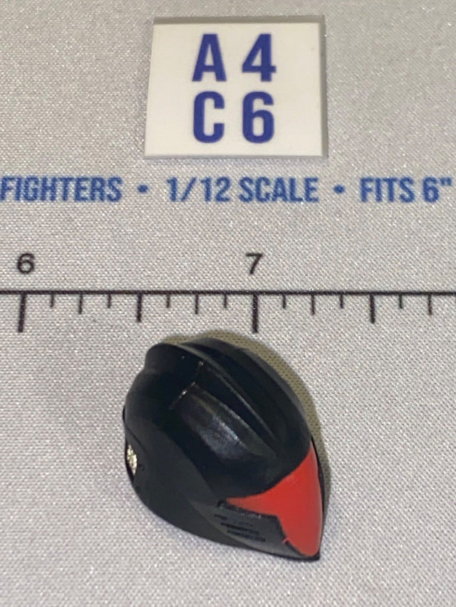 1/12 Scale Cobra Bat Black and Red Helmet - GI Joe Classified