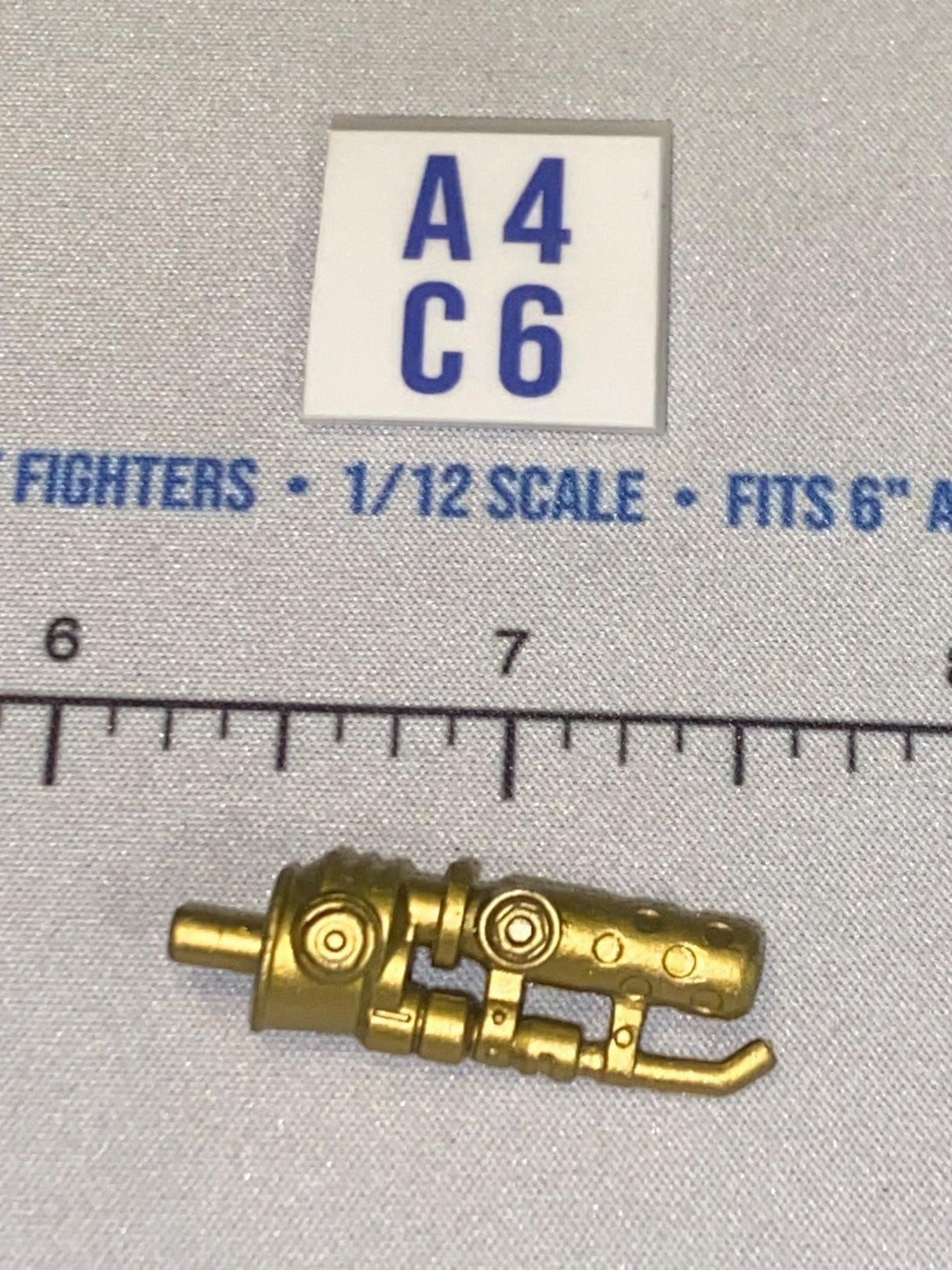 1/12 Scale Cobra Bat Flamethrower Weapon Accessory - GI Joe Classified