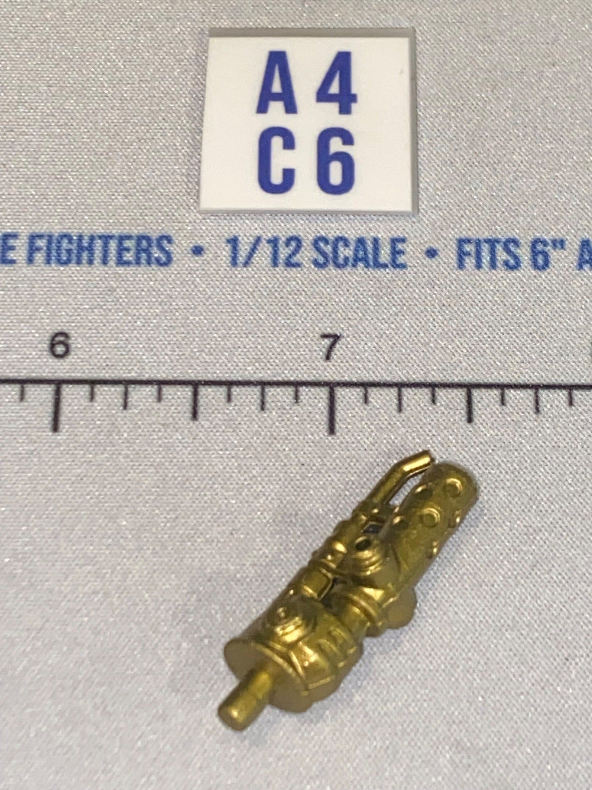 1/12 Scale Cobra Bat Flamethrower Weapon Accessory - GI Joe Classified