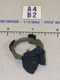 1/12 Scale Modern Era Olive Drab and Black Tactical Field Pistol Holster Gear Set - Valaverse