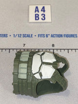 1/12 Scale Modern Era Olive Drab Tactical Plate Carrier Vest with Ammunition Pouches - Valaverse