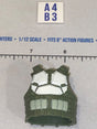 1/12 Scale Modern Era Olive Drab Tactical Plate Carrier Vest with Ammunition Pouches - Valaverse