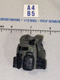 1/12 Scale Modern Era Grey Tactical Plate Carrier Vest with Ammunition Pouches - Valaverse
