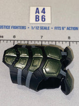 1/12 Scale Valaverse Modern Era Science Fiction Body Armor Vest - Black and Green