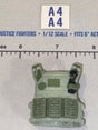 1/12 Scale Modern Era Olive Drab Tactical Plate Carrier Vest with Ammunition Pouches - Valaverse
