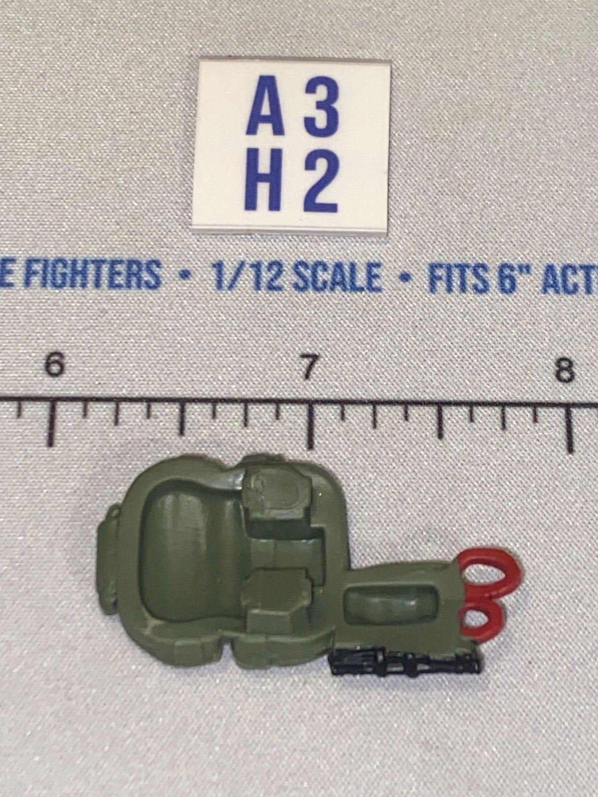 1/12 Scale Modern Era Olive Drab First Aid Kit