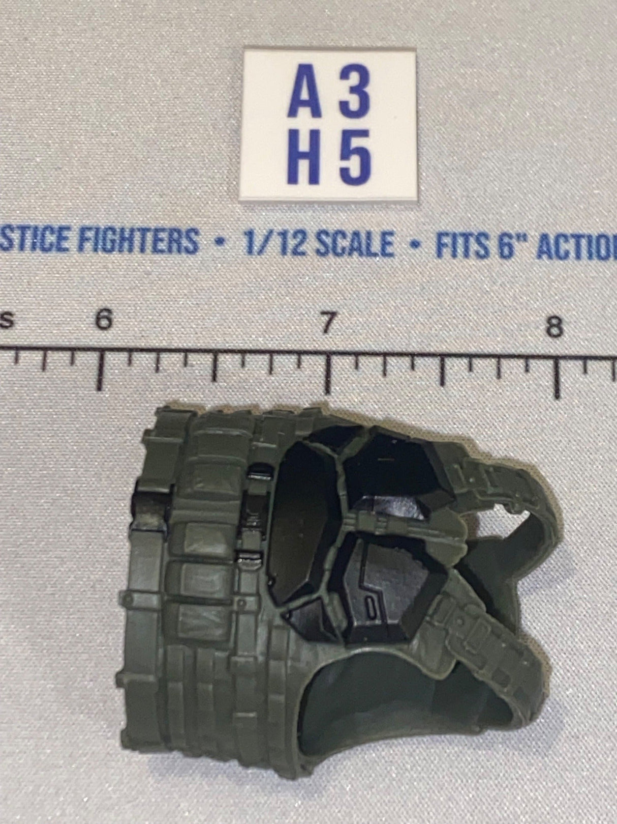 1/12 Scale Modern Era Olive Drab Tactical Body Armor Vest - Valaverse