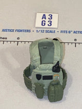 1/12 Scale Modern Era Olive Drab Tactical Body Armor Vest - Valaverse