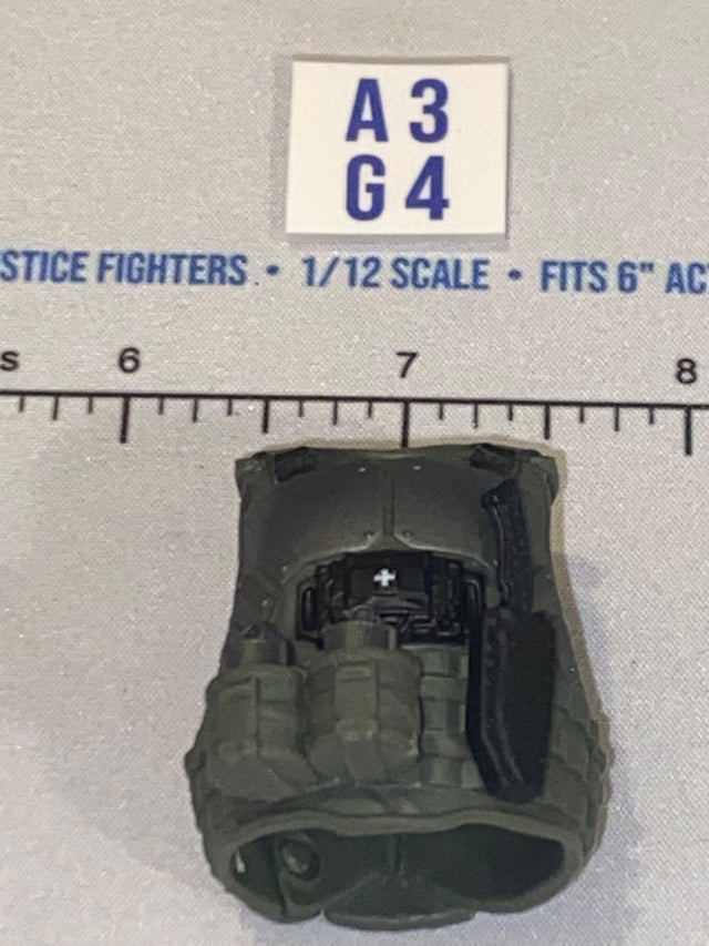 1/12 Scale Modern Era Olive Drab Tactical Chest Rig - Valaverse