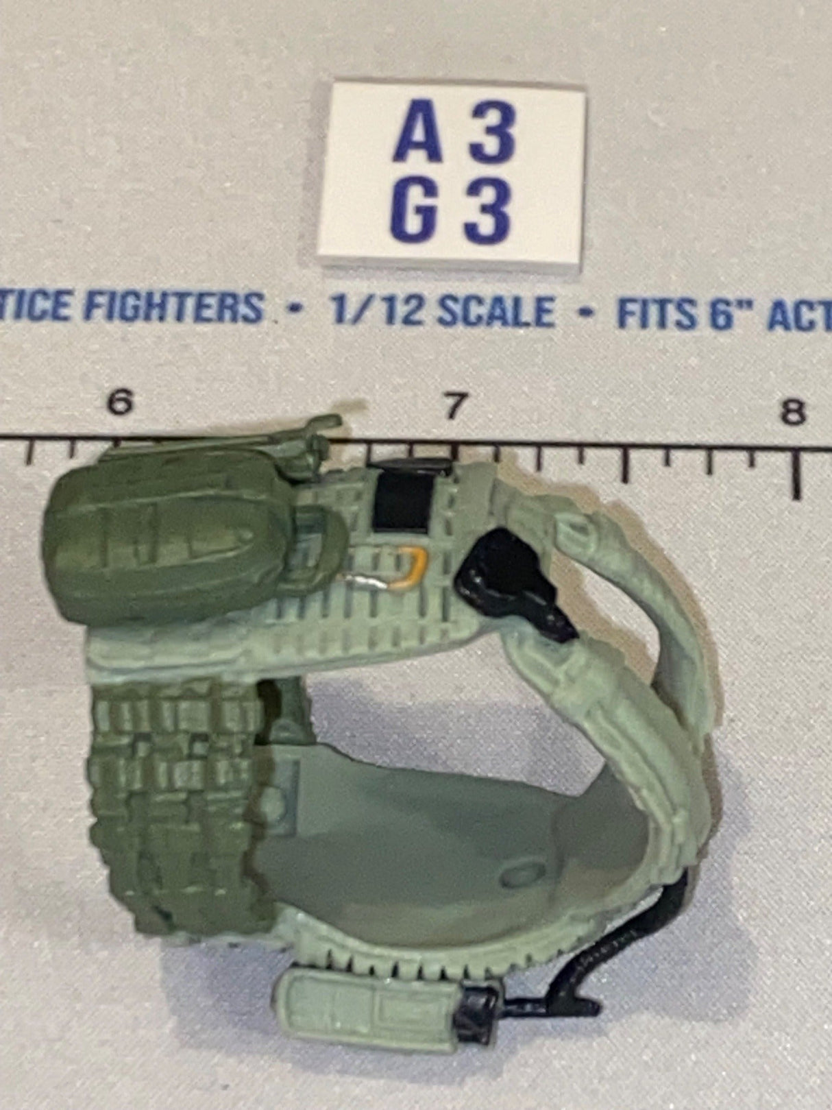 1/12 Scale Modern Era Olive Drab Tactical Body Armor Vest - Valaverse