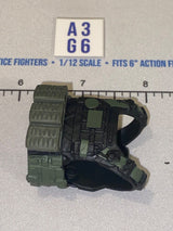 1/12 Scale Modern Era Olive Drab and Black Tactical Body Armor Vest - Valaverse