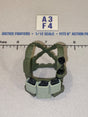 1/12 Scale Valaverse Modern Era Olive Drab Tactical Chest Rig and Magazine Belt Set
