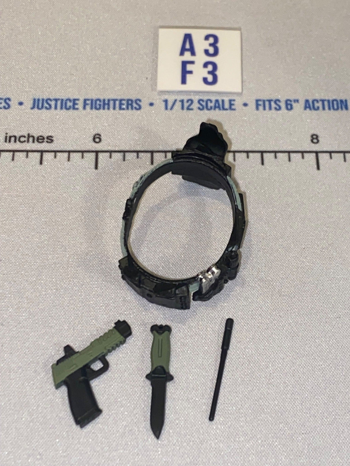 1/12 Scale Modern Era Pistol Holster and Belt Set - Valaverse