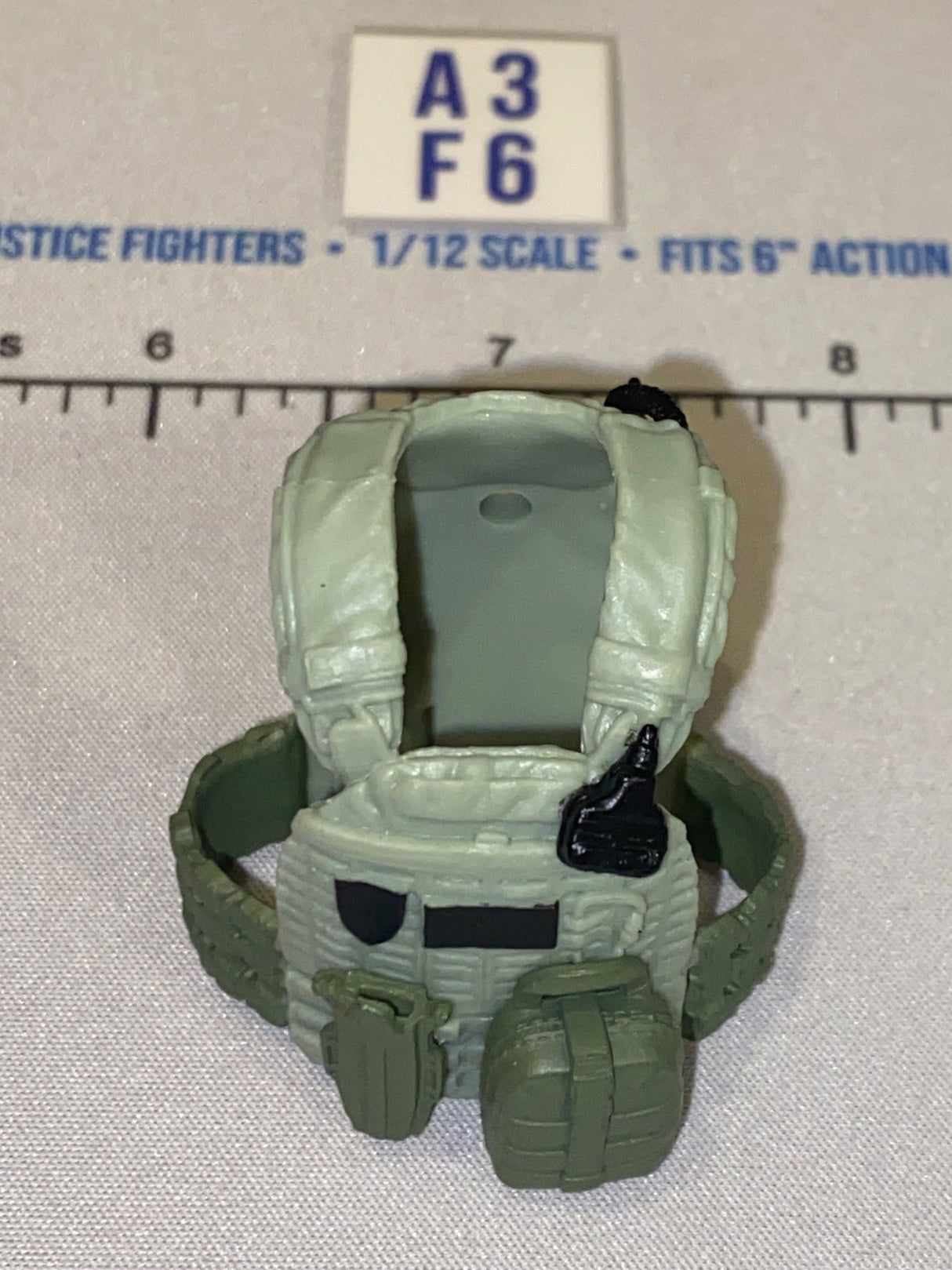 1/12 Scale Modern Era Olive Drab Tactical Body Armor Vest - Valaverse