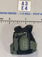 1/12 Scale Modern Era Black and Olive Drab Tactical Body Armor Vest - Valaverse