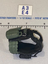 1/12 Scale Modern Era Black and Olive Drab Tactical Body Armor Vest - Valaverse