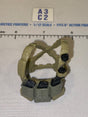 1/12 Scale Modern Era Tan Tactical Chest Rig with Ammunition Pouches - Valaverse