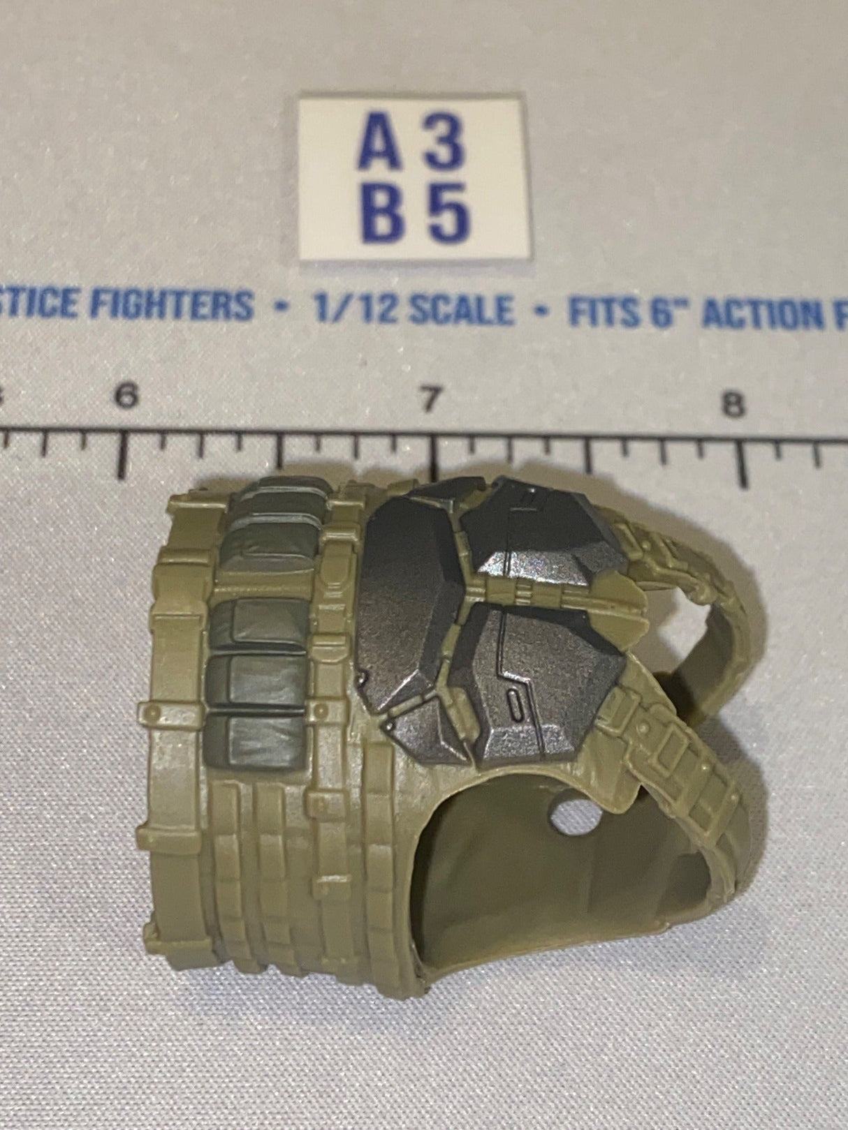 1/12 Scale Modern Era Green Tactical Body Armor Vest - Valaverse