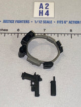 1/12 Scale Modern Era Pistol Holster and Gun Belt - Valaverse
