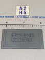1/12 Scale Four Horsemen - Cosmic Legions Science Fiction Wall Plaque Sign / Artifact