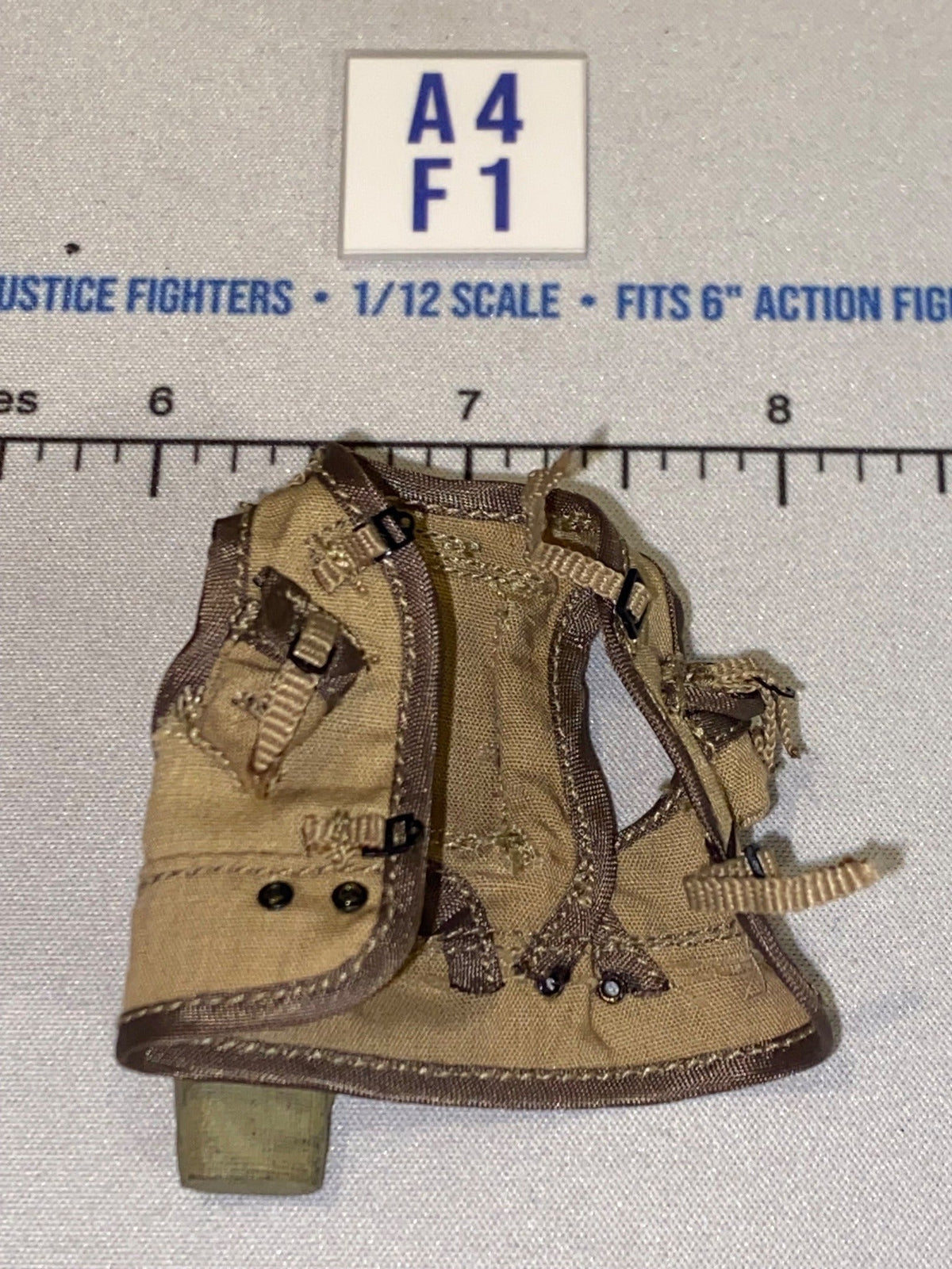 1/12 Scale WWII US Assault Vest - DID Reiben BAR Guner