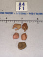 1/12 Scale Hand Set - Mixed Skin Tones