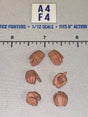 1/12 Scale Hand Set - Flesh Tone - Pointing Finger