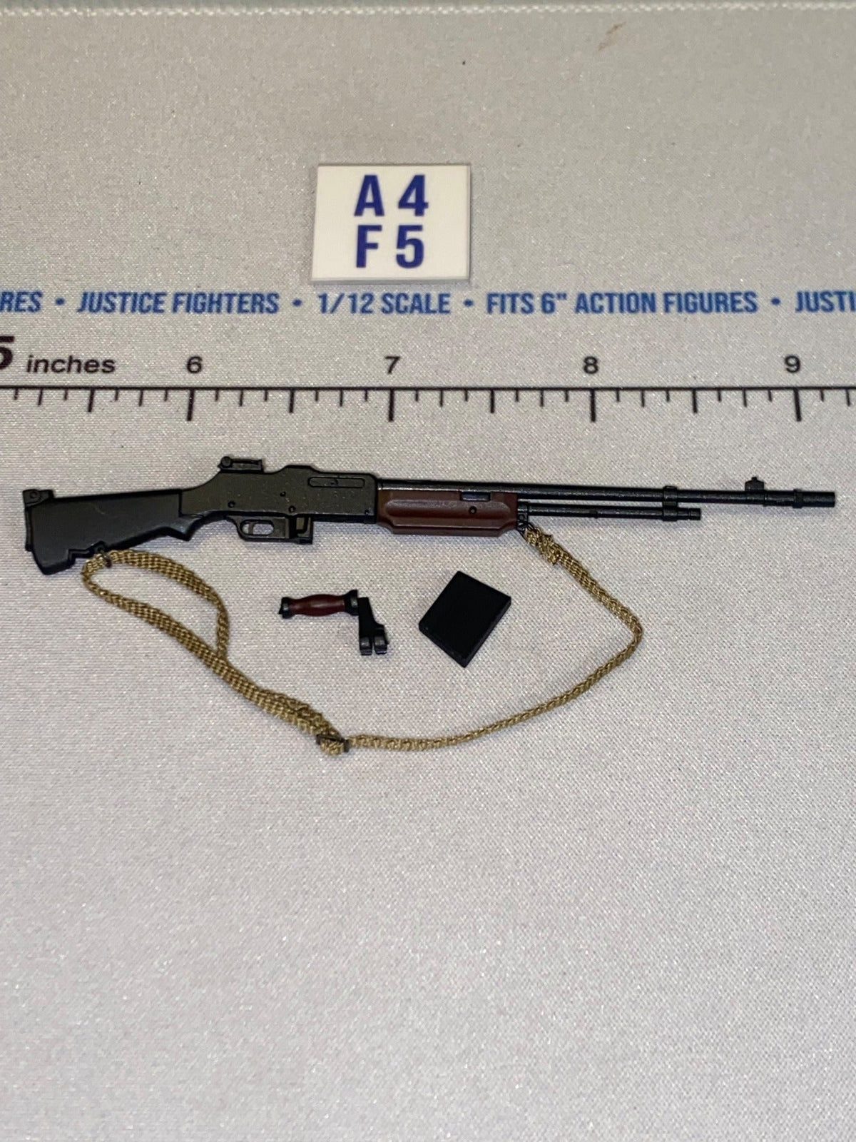 1/12 Scale WWII US BAR Rifle - DID Reiben BAR Gunner