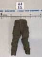 1/12 Scale WWII US Olive Drab HBT Pants - DID Rieben BAR Guner