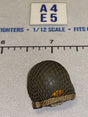 1/12 Scale WWII US Army M1 Helmet with Net Cover - DID Rieben BAR Guner