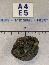 1/12 Scale WWII US Army M1 Helmet with Net Cover - DID Reiben BAR Guner