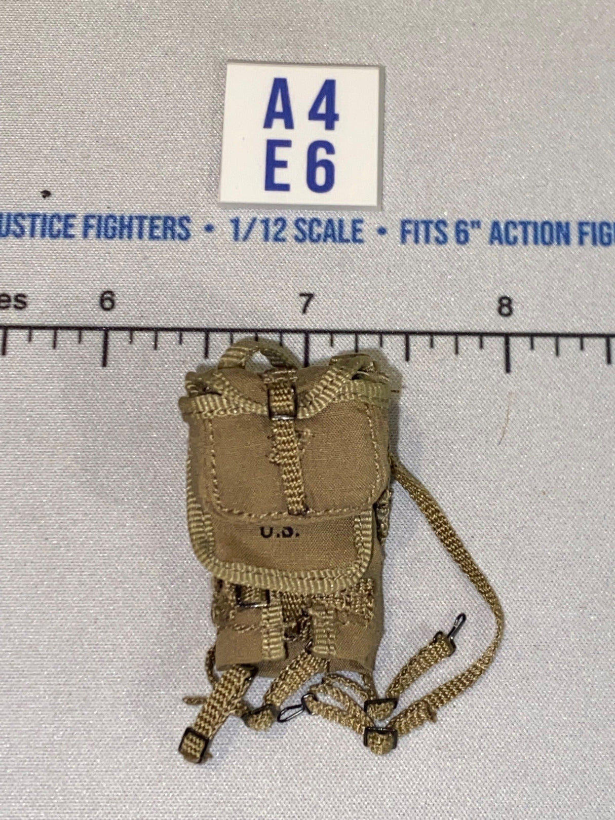1/12 Scale WWII US Backpack - DID Rieben BAR Guner