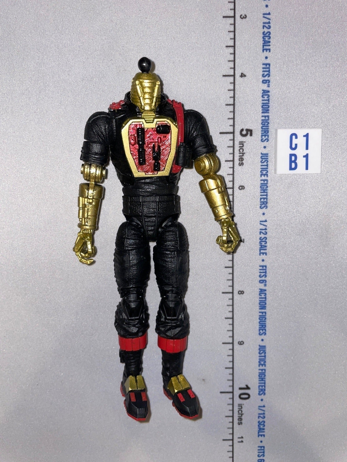 1/12 Scale Cobra Bat Robot Figure Body - GI Joe Classified