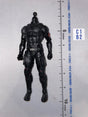 1/12 Scale Modern Era Black Tactical Armored Figure Body - GI Joe Classified