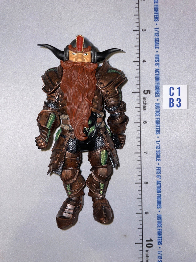 1/12 Scale Four Horsemen - Mythic Legions Fantasy Dwarf Warrior Armored Figure