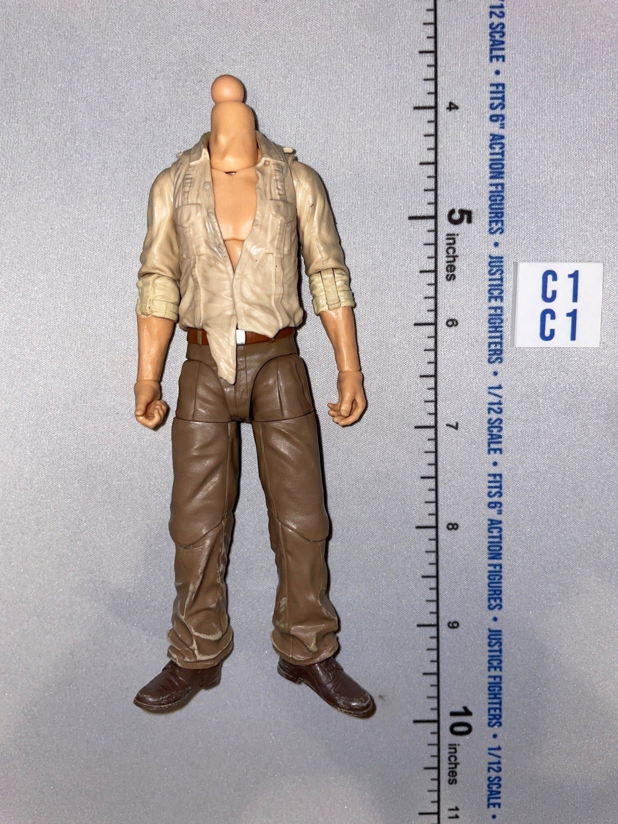1/12 Scale Indiana Jones Figure Body