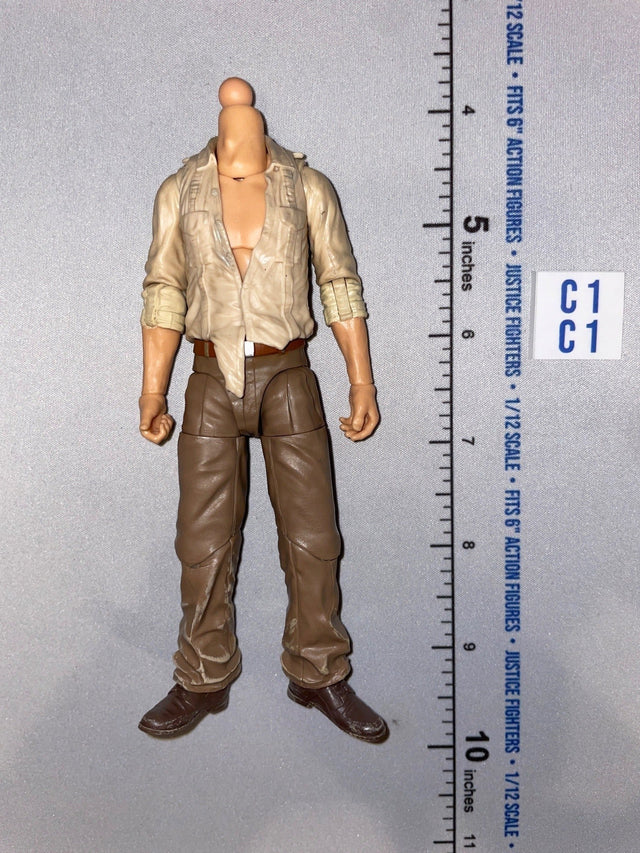 1/12 Scale Indiana Jones Figure Body