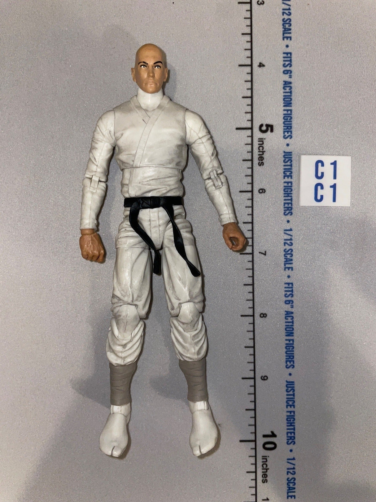 1/12 Scale White Ninja Figure - Icon Heroes