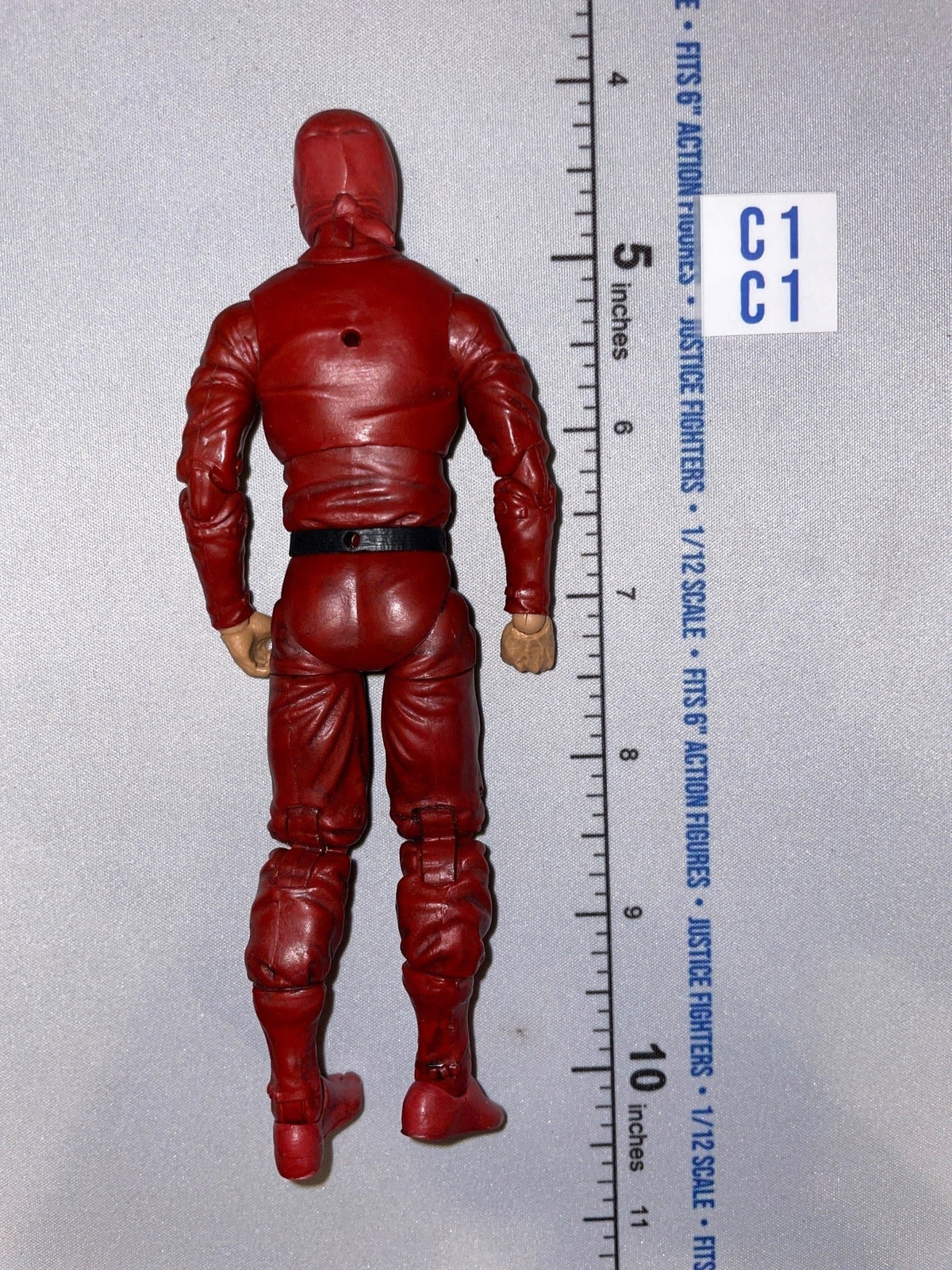 1/12 Scale Modern Era Red Ninja Action Figure - Icon Heroes