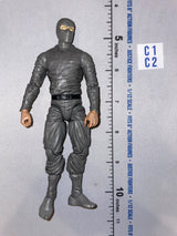 1/12 Scale Modern Era Gray Ninja Action Figure - Icon Heroes