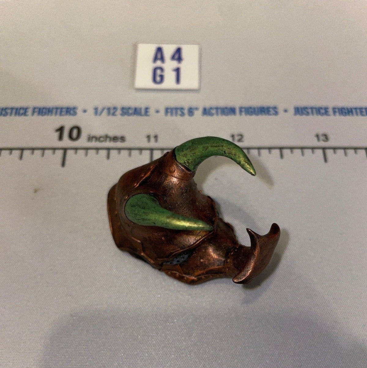1/12 Scale Fantasy Armored Helmet with Horns - Four Horsemen - Mythic Legions