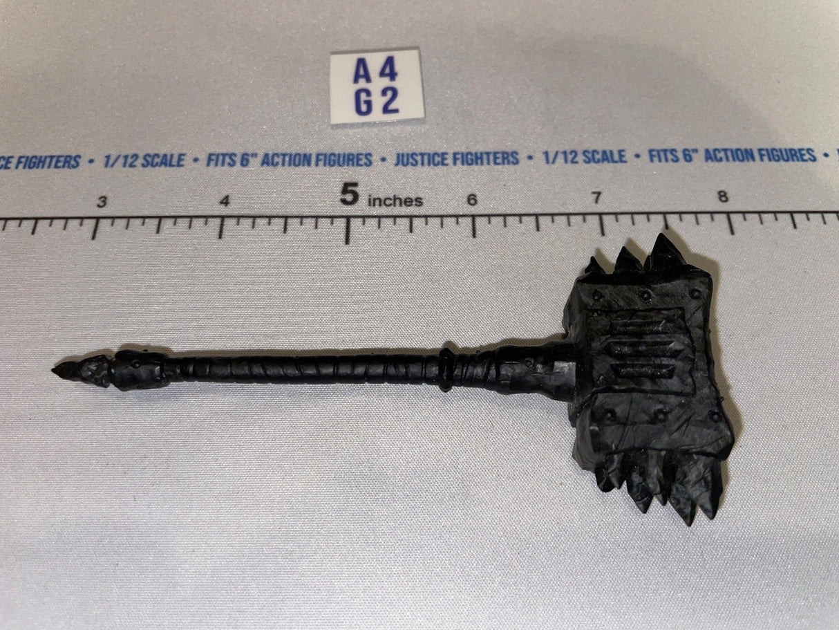 1/12 Scale Medieval Fantasy Spiked War Hammer - Four Horsemen - Mythic Legions