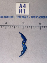 1/12 Scale Batman Batarang - DC Comics - Blue Metallic