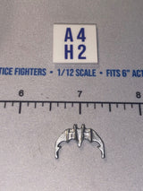 1/12 Scale Batman Batarang - DC Comics - Silver Metallic