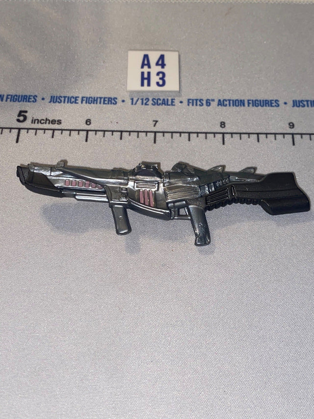 1/12 Scale Science Fiction Futuristic Rifle - McFarlane - Silver/Dark