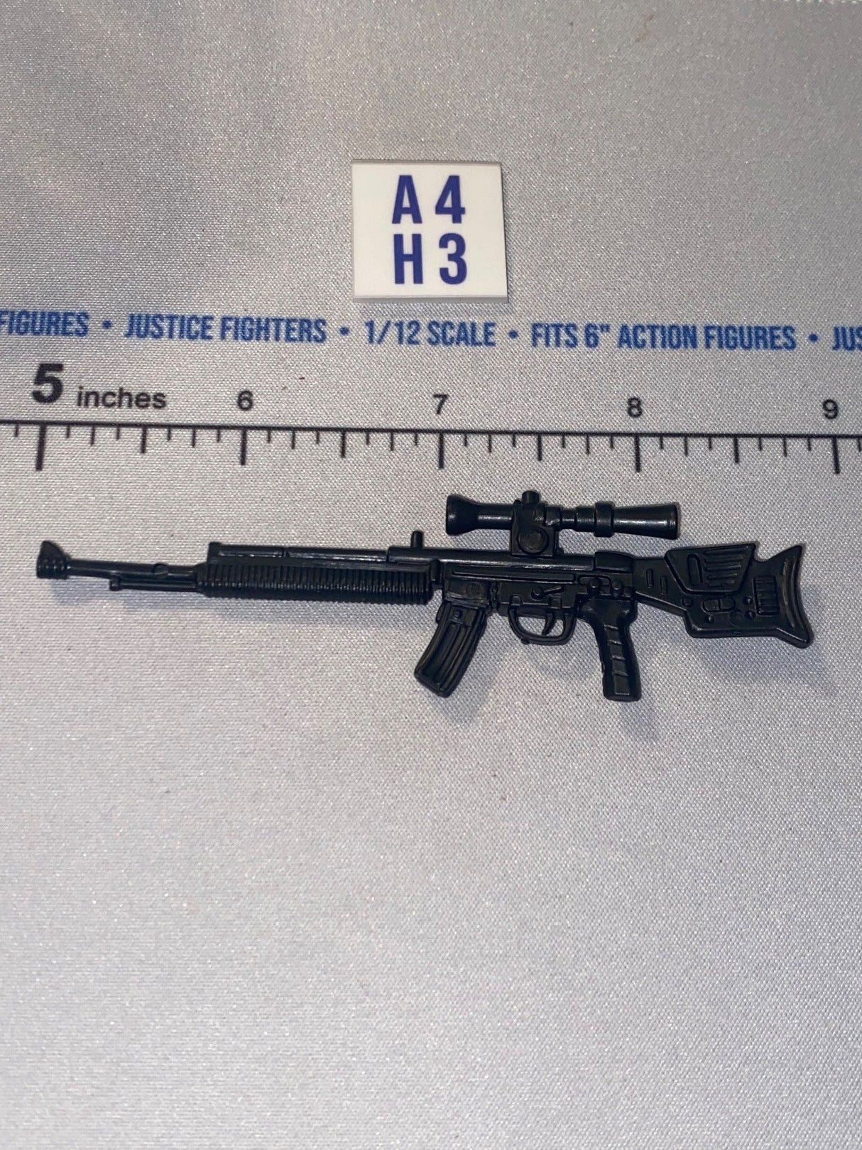 1/12 Scale Modern Era Sniper Rifle with Scope - GI Joe Classified